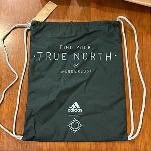 Adidas X Wanderlust Music Festival Find Your True North Gym Bag Sack Backpack